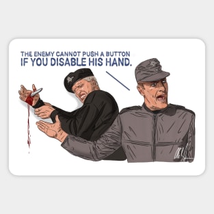 Starship Troopers: Instructor Named Zim Magnet